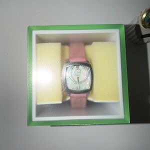Skagen Pink and Silver Women's Watch